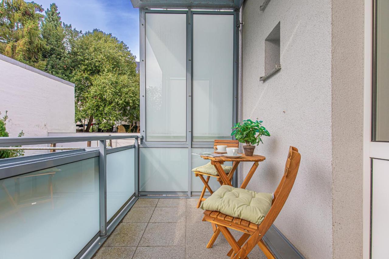 Fewo1846 - Kommood - Zentral Gelegenes Studio-Apartment Mit Balkon Im Hochparterre Φλένσμπουργκ Εξωτερικό φωτογραφία